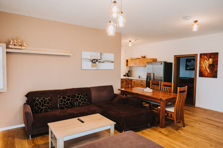 Obývačka apartmánu